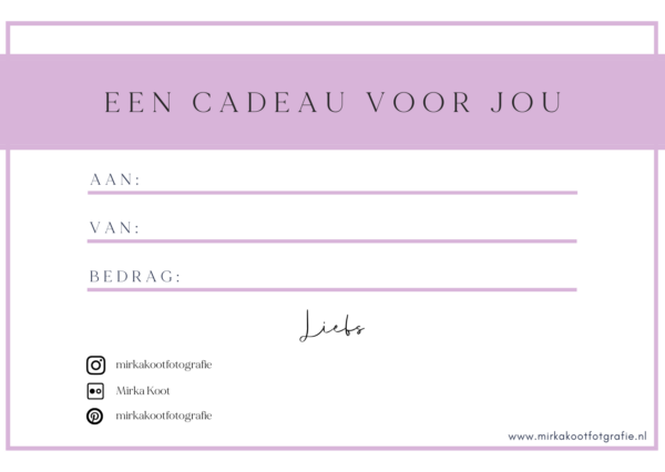 Cadeaubon - Afbeelding 2